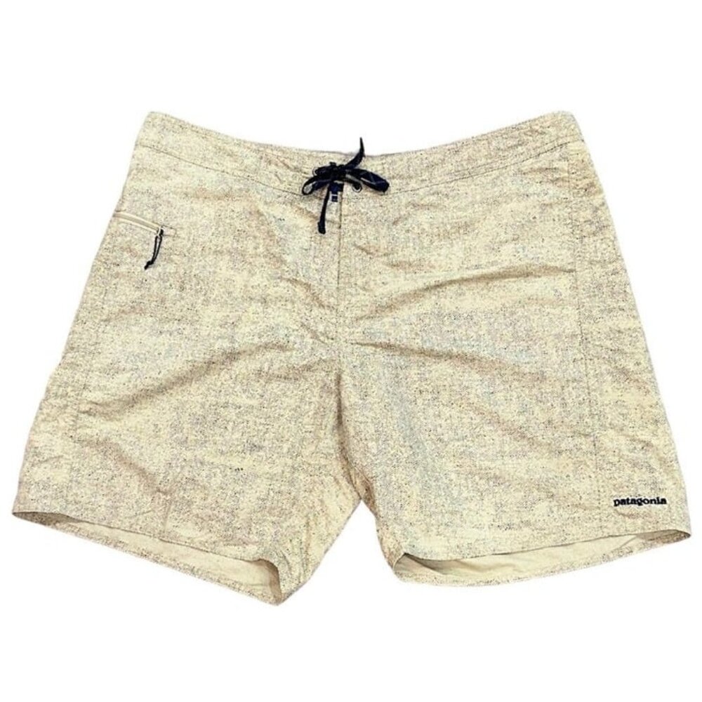 Patagonia Swim Shorts Bathing Suit Unlined Trunks Tie Waist‎ Size 40